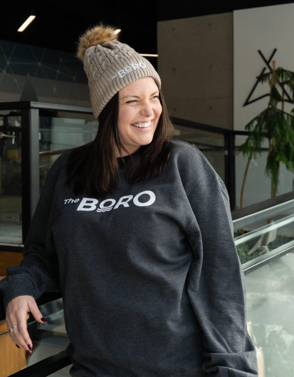 Crew Neck Charcoal Sweater