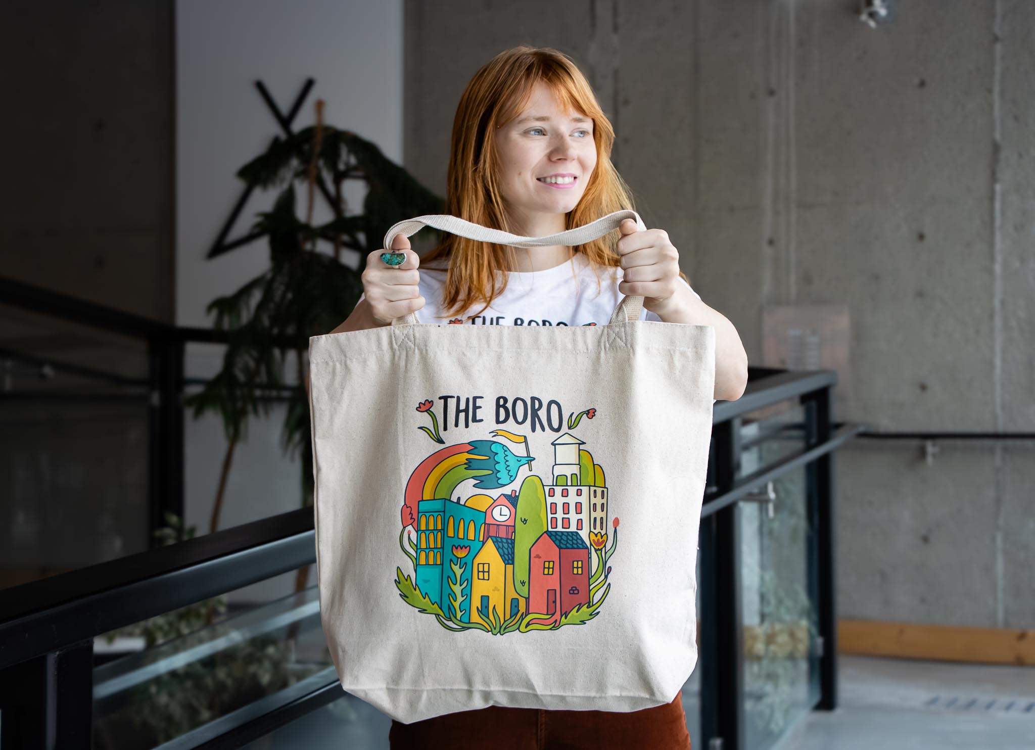 Brooklin Stormie - Illustrated Tote